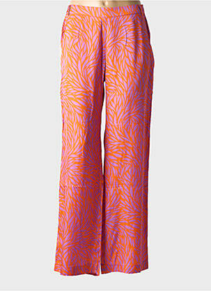 Pantalon drept mărime normală mărime normală roz LA PETITE FRANCAISE femeie