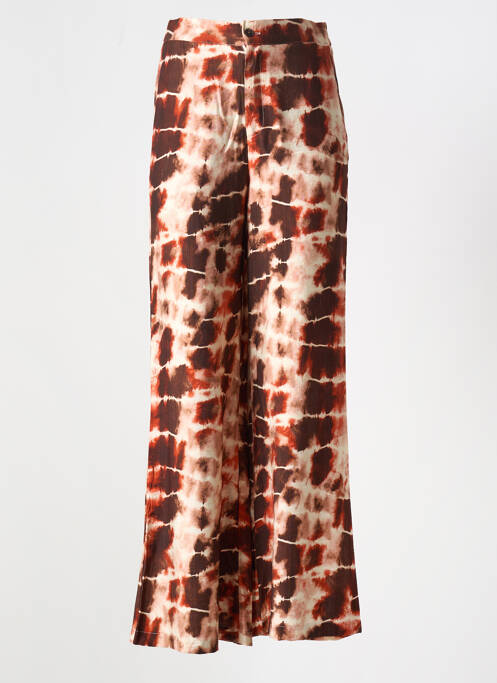 Pantalon larg roșu ARTLOVE femeie