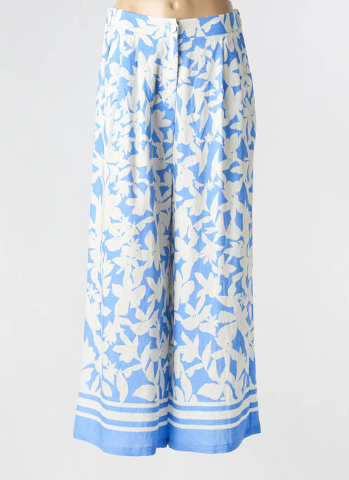 Pantalon larg albastru LILI SIDONIO femeie