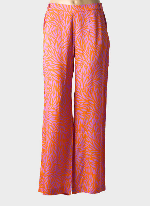 Pantalon drept roz LA PETITE FRANCAISE femeie