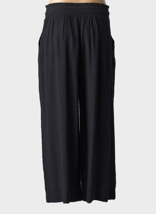 Pantalon drept talie elastică mărime normală negru LA PETITE FRANCAISE femme