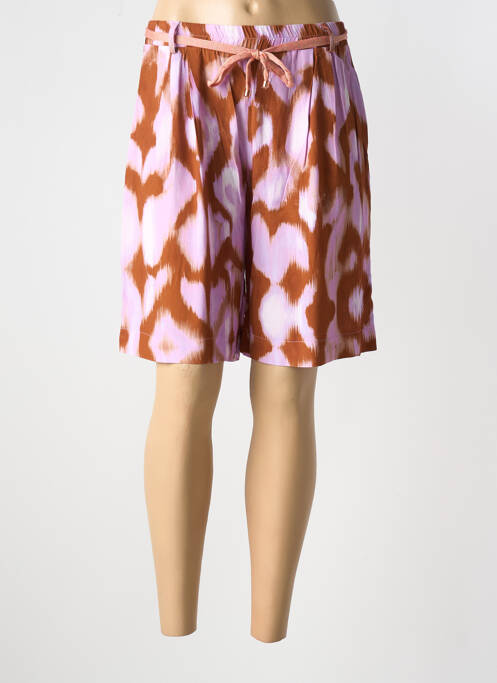 Bermudă talie elastică mărime normală roz LA PETITE FRANCAISE femme