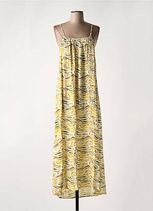 Rochie lungă galben ARTLOVE femeie