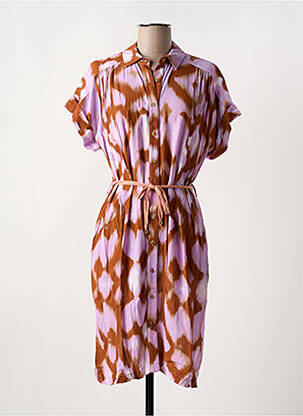 Rochie midi violet LA PETITE FRANCAISE femeie