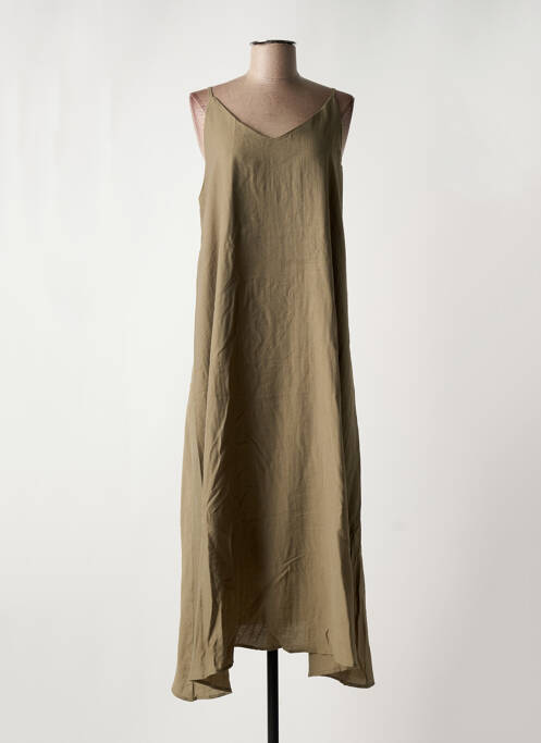 Rochie lungă verde ARTLOVE femeie