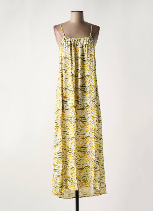 Rochie lungă galben ARTLOVE femeie