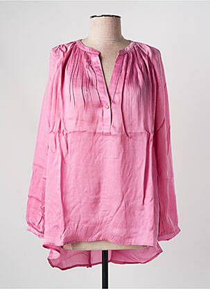 Tunică mâneci lungi roz LA PETITE FRANCAISE femeie