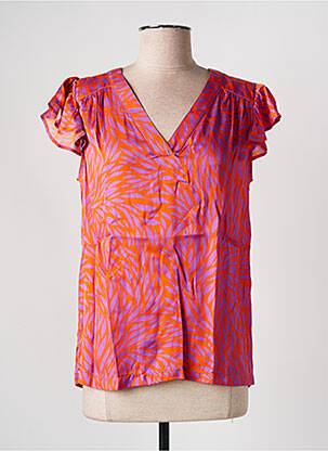 Bluză portocaliu LA PETITE FRANCAISE femeie