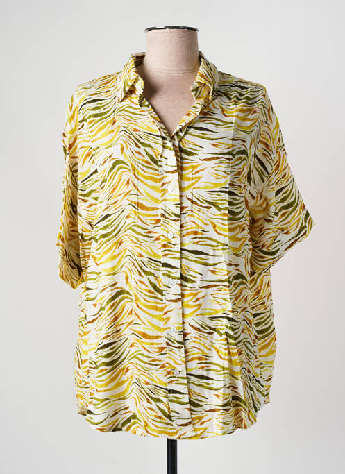 Cămașă mâneci scurte mâneci scurte galben ARTLOVE femme