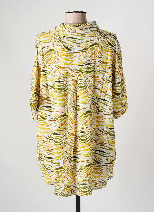 Cămașă mâneci scurte mâneci scurte galben ARTLOVE femme