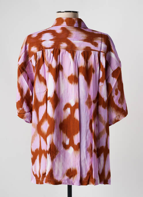 Cămașă mâneci scurte mâneci scurte violet LA PETITE FRANCAISE femme