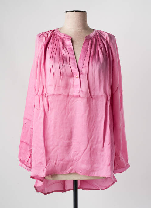 Tunică mâneci lungi roz LA PETITE FRANCAISE femeie