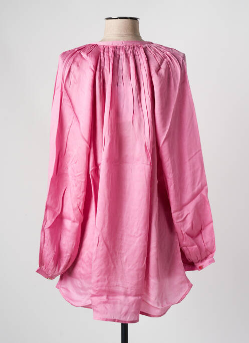 Tunică mâneci lungi roz LA PETITE FRANCAISE femeie