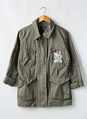 Jachete casual buzunare verde MORGAN femeie