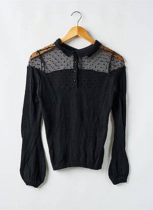 Pulover negru SANS MARQUE femeie