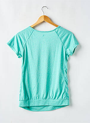 Tricou elasticitate mâneci scurte albastru H&M femeie