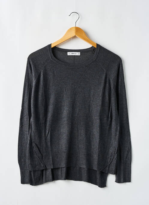 Pulover gri ZARAKNIT femeie