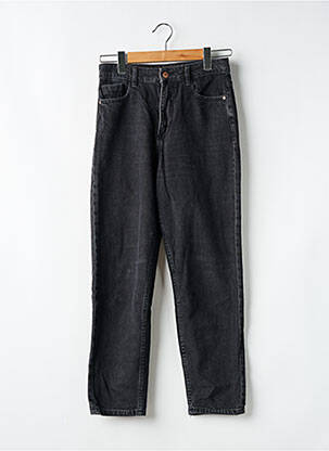 Blugi cu croială dreaptă negru ZARA femeie