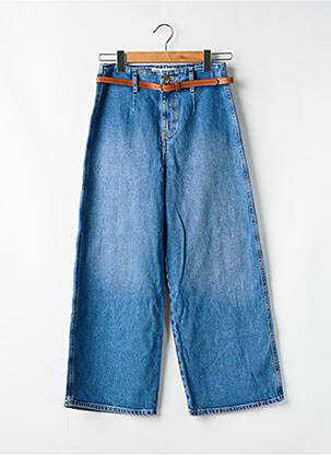 Blugi cu croială largă albastru ZARA femeie