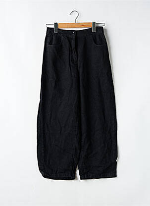 Blugi cu croială largă negru ZARA femeie