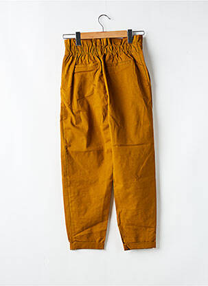 Pantalon drept elasticitate mărime normală maro ZARA femeie