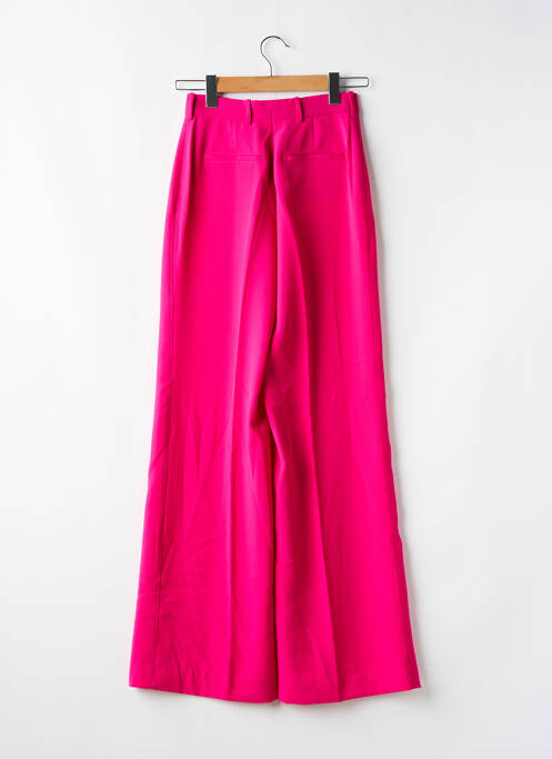 Pantalon larg roz ZARA femeie