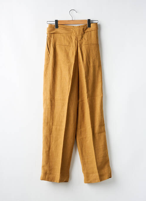 Pantalon larg maro H&M femeie
