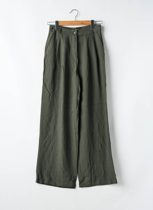Pantalon drept verde VINTAGE LOVE femeie