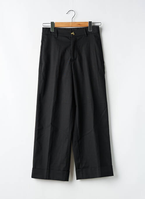 Pantalon larg negru ZARA femeie