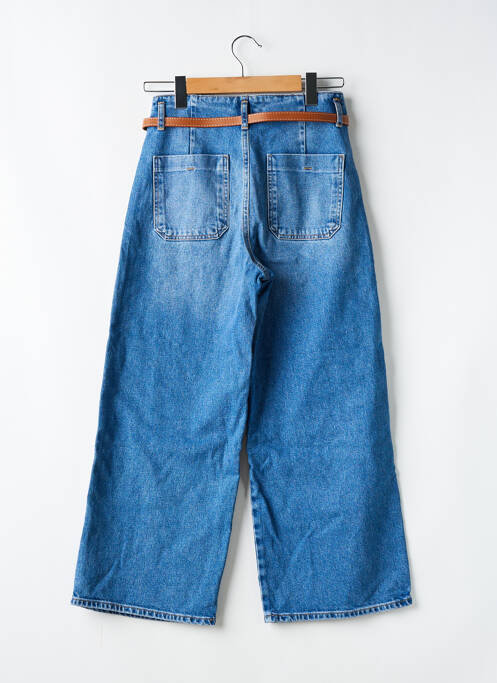 Blugi cu croială largă albastru ZARA femeie