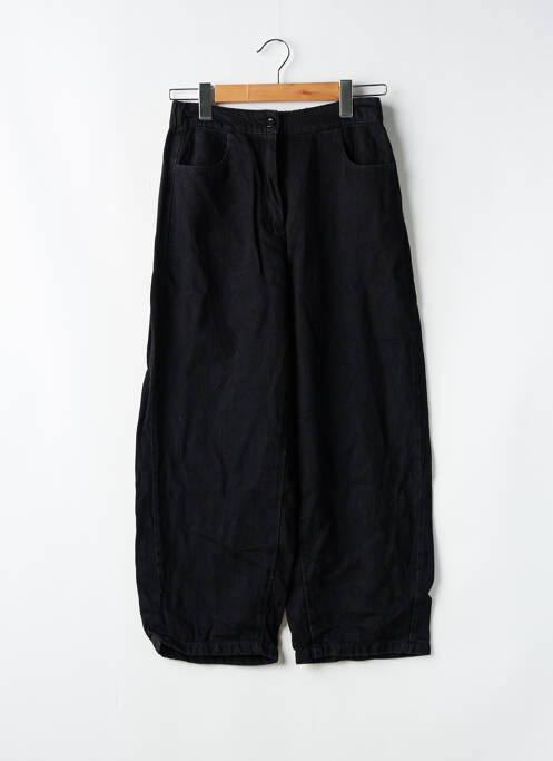 Blugi cu croială largă negru ZARA femeie