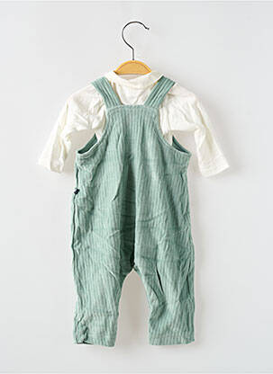 Set pantaloni strânsă la bază verde PETIT BATEAU fată