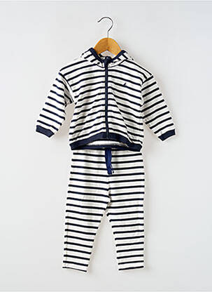 Set pantaloni talie elastică albastru PETIT BATEAU băiat
