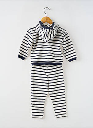 Set pantaloni talie elastică albastru PETIT BATEAU băiat