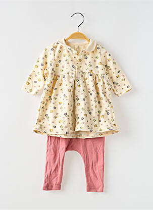 Set pantaloni bej PETIT BATEAU fată