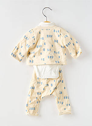 Set pantaloni talie elastică bej PETIT BATEAU băiat