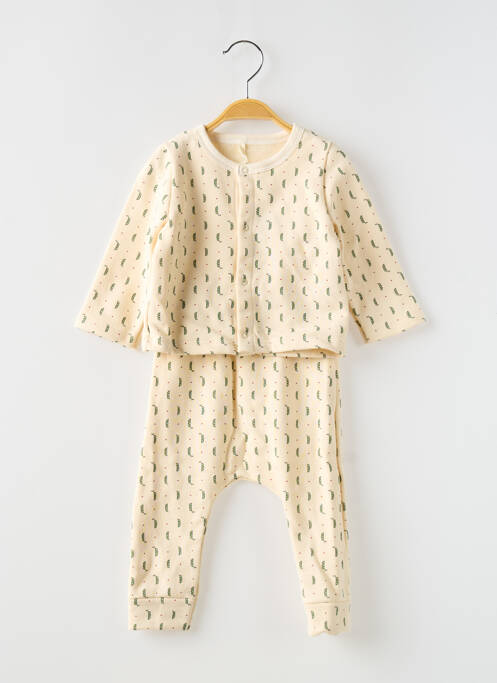 Set pantaloni bej PETIT BATEAU fată