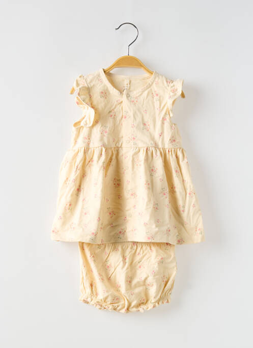 Set șort bej PETIT BATEAU fată