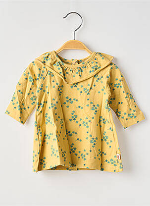 Rochie scurtă galben MOULIN ROTY fată