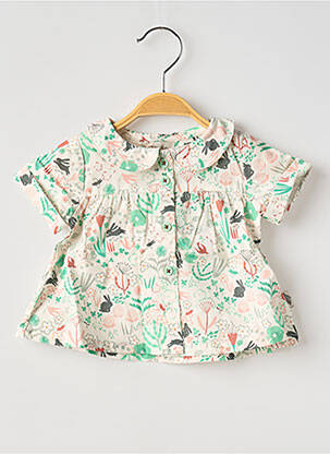 Cămașă verde MOULIN ROTY fată