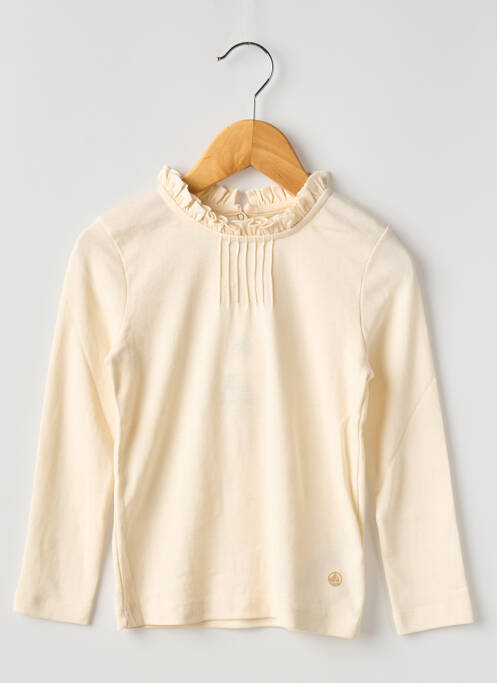 Tricou bej PETIT BATEAU fată