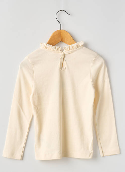 Tricou bej PETIT BATEAU fată