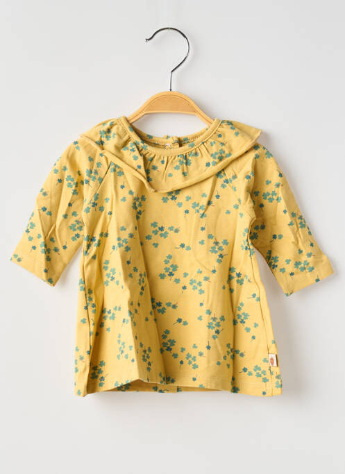 Rochie scurtă galben MOULIN ROTY fată