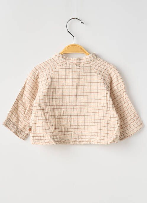 Cămașă cu mâneci lungi maro MOULIN ROTY băiat