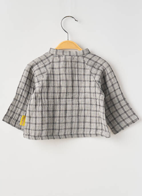 Cămașă cu mâneci lungi gri MOULIN ROTY băiat