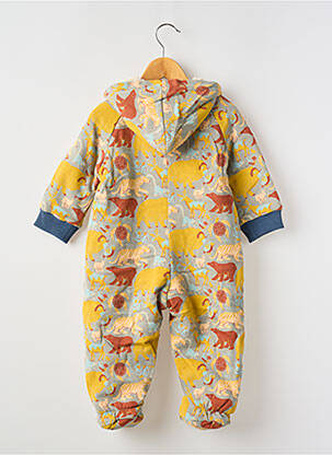 Salopetă-pantalon croială cambrată mâneci lungi galben MOULIN ROTY băiat