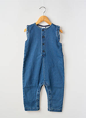 Salopetă-pantalon albastru PETIT BATEAU fată