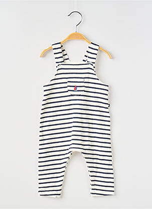 Salopetă strânsă pe partea de jos bretele subțiri albastru PETIT BATEAU băiat