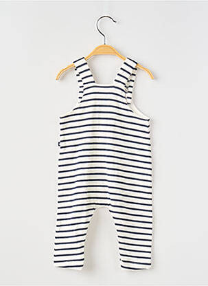 Salopetă buzunare bretele subțiri albastru PETIT BATEAU băiat