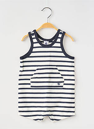 Salopetă scurtă albastru PETIT BATEAU băiat